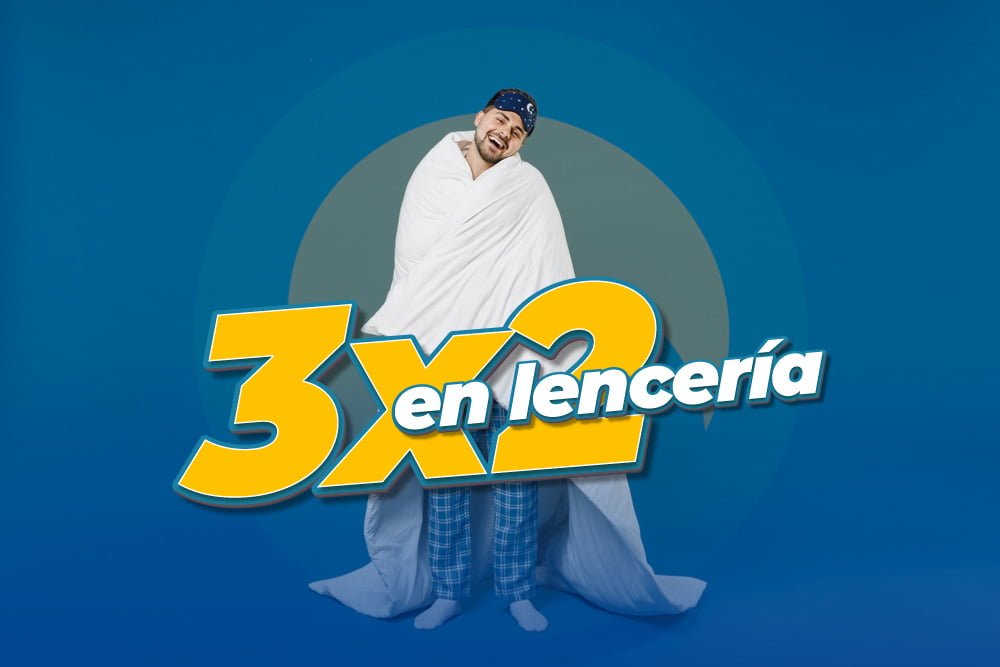 3x2 en lencería